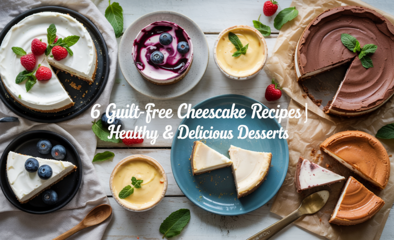 6 Guilt-Free Cheesecake Recipes You’ll Love