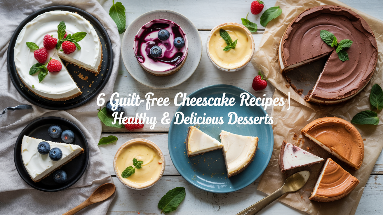 6 Guilt-Free Cheesecake Recipes You’ll Love