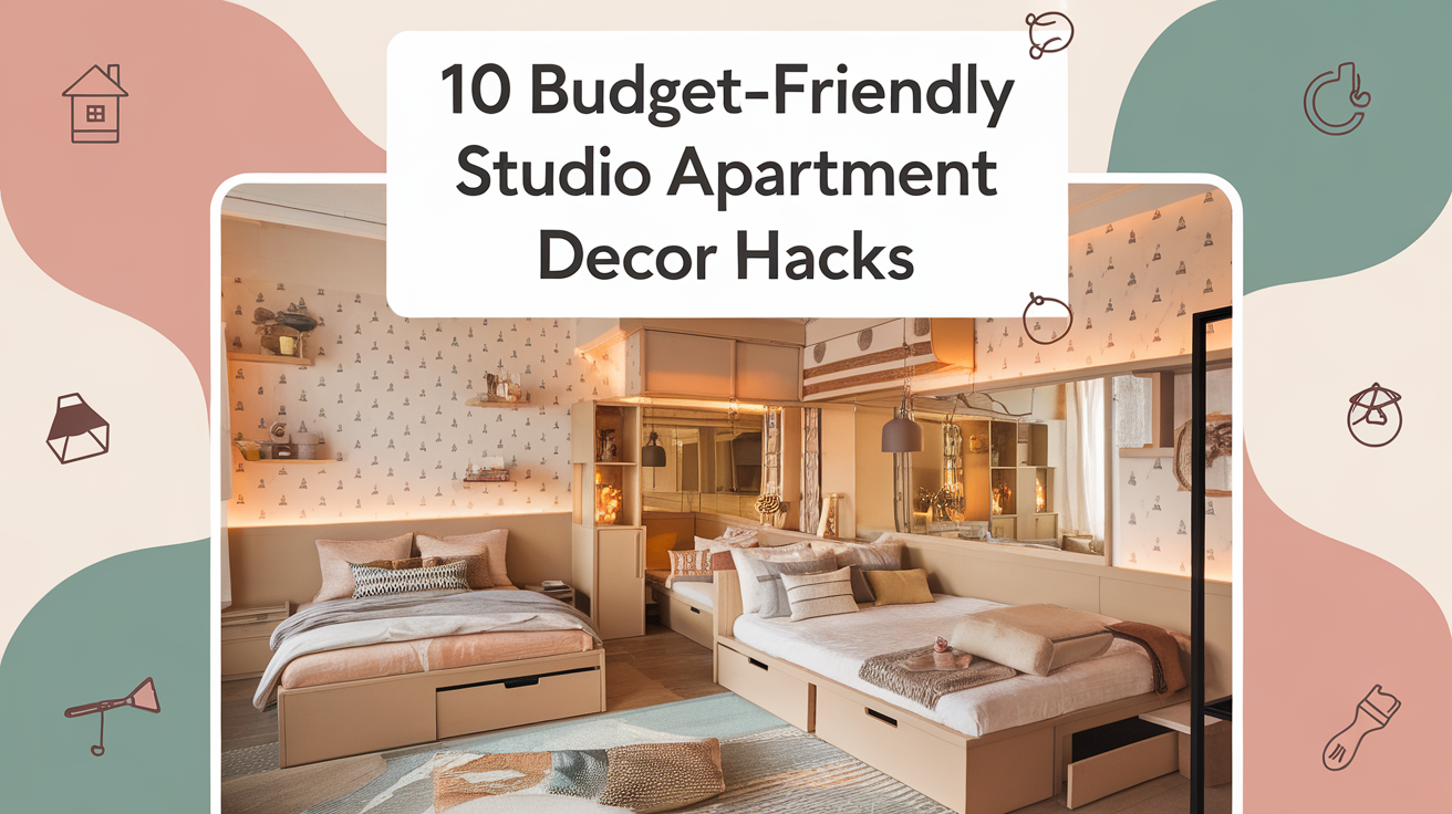 Budget-Friendly Studio Apartment Decor Hacks to Transform Your Space