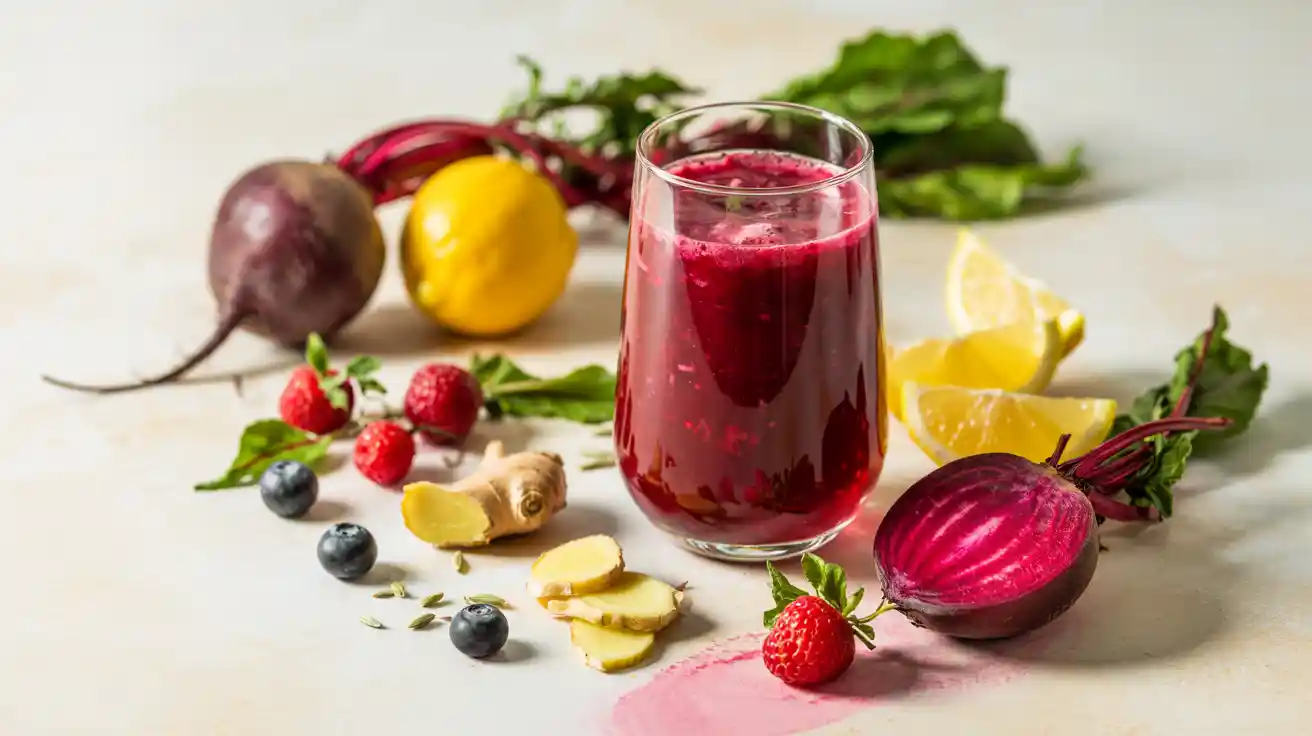 Beetroot Berry Liver Cleanse Smoothie: Your Radiance in a Glass