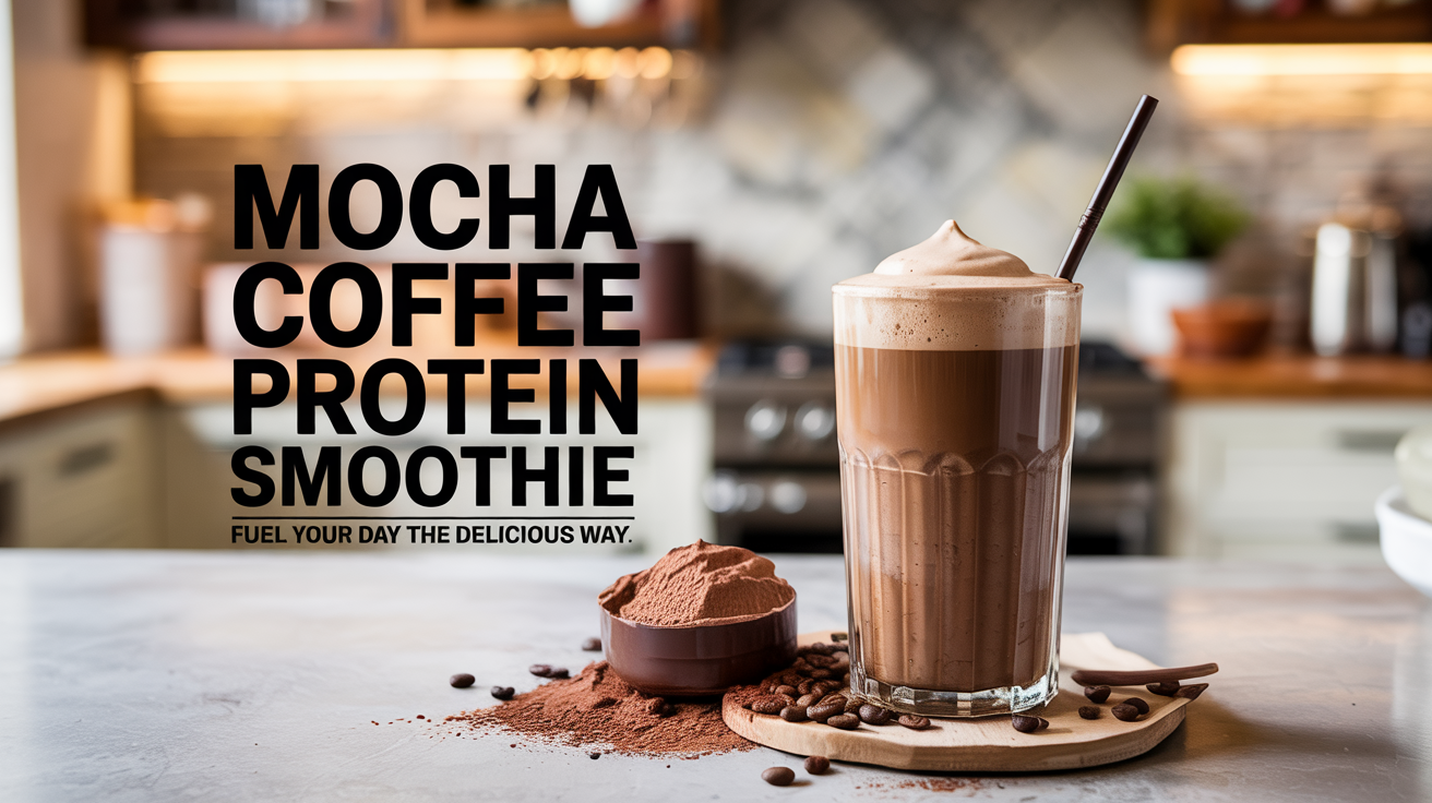 Mocha Coffee Protein Smoothie: A Delicious Energy Boost for Your Morning Routine