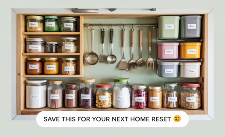 Kitchen Organization Hacks That Actually Make You Look Like a Pro