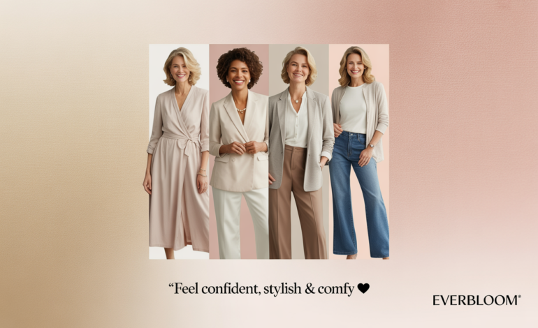 The Best Flattering Plus Size Outfit Ideas for Women Over 50 to Feel Confident & Chic