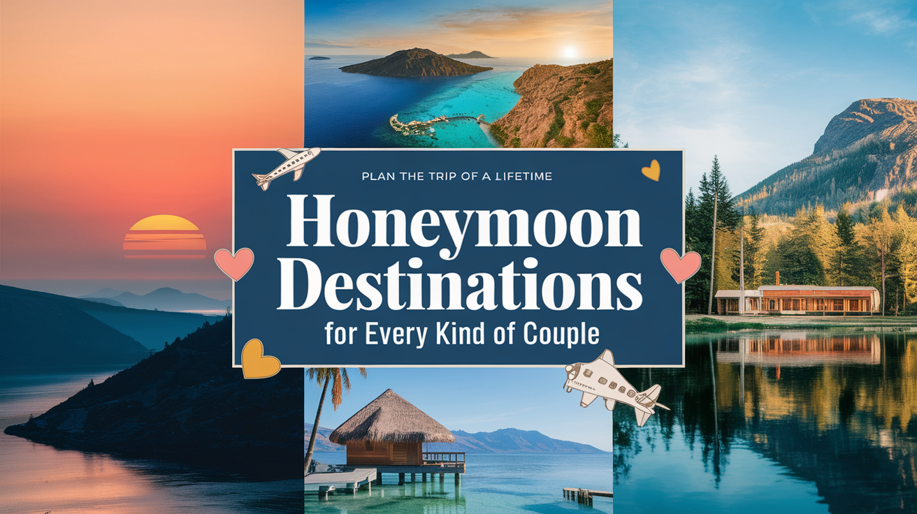 15 Romantic Honeymoon Destinations for Every Type of Couple