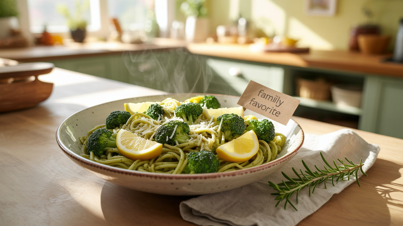 Easy Healthy Broccoli Pasta